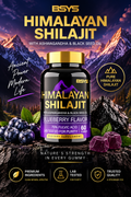 Himalayan Shilajit Gummies with Ashwagandha & Black Seed Oil