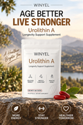 Urolithin A Supplement Softgels 500mg For Cellular Renewal & Healthy Aging