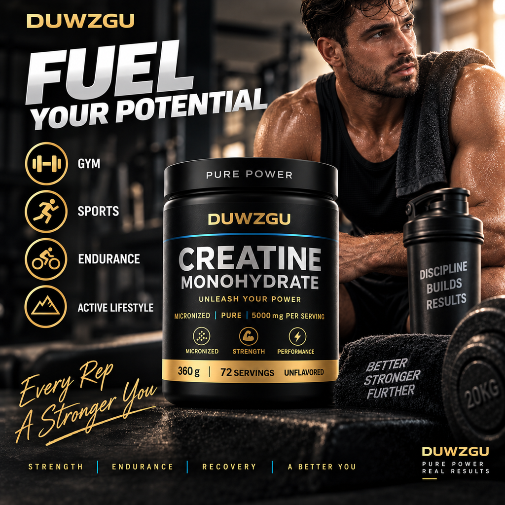 Micronized Creatine Monohydrate Powder — 5,000 mg | 72 Servings