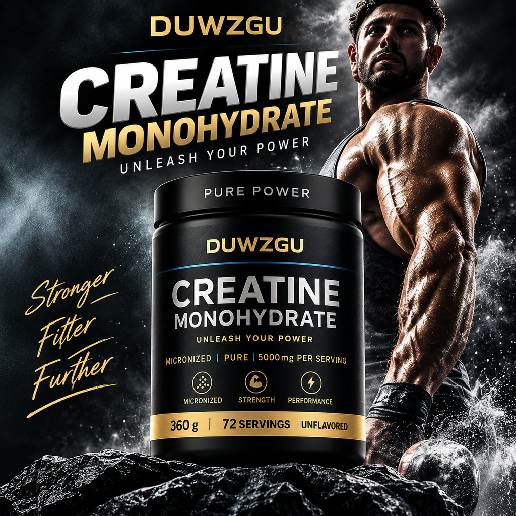 Micronized Creatine Monohydrate Powder — 5,000 mg | 72 Servings