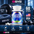 L-Carnitine L-Tartrate 500 mg — 60 Capsules