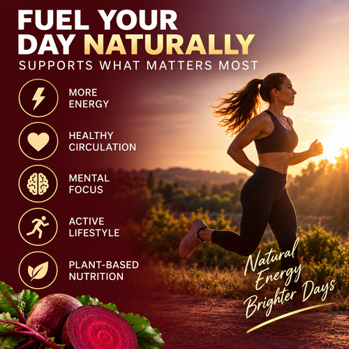 Beetroot Powder Natural Energy, Heart Health Antioxidant Support