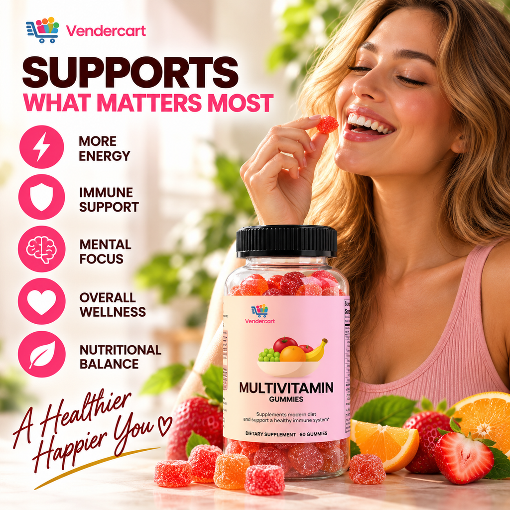 MULTIVITAMIN BEAR GUMMIES, 60 GUMMIES