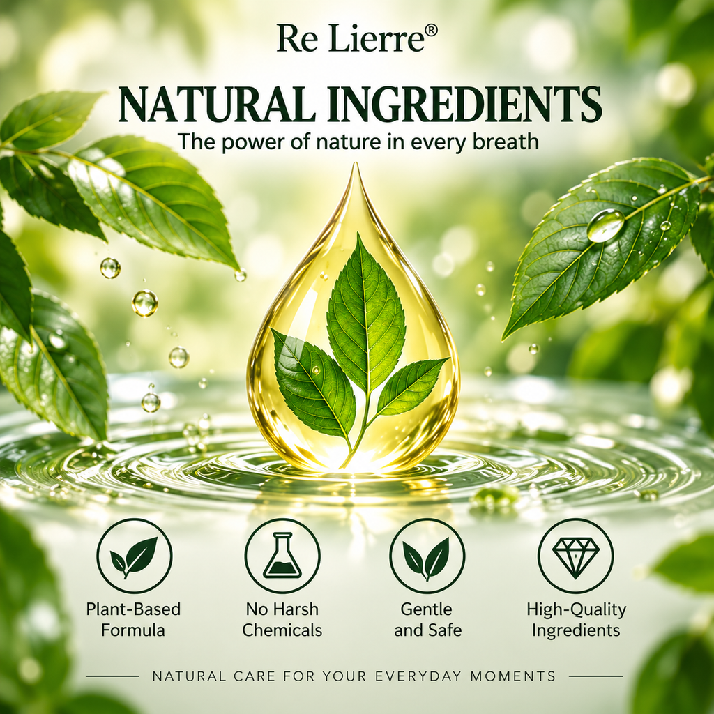 Re Lierre Natural Nasal Sticks – 5 Refreshing Scents