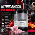 Nitric Shock Pre Workout Strength, Energy, Endurance, And Mental Focus Booster