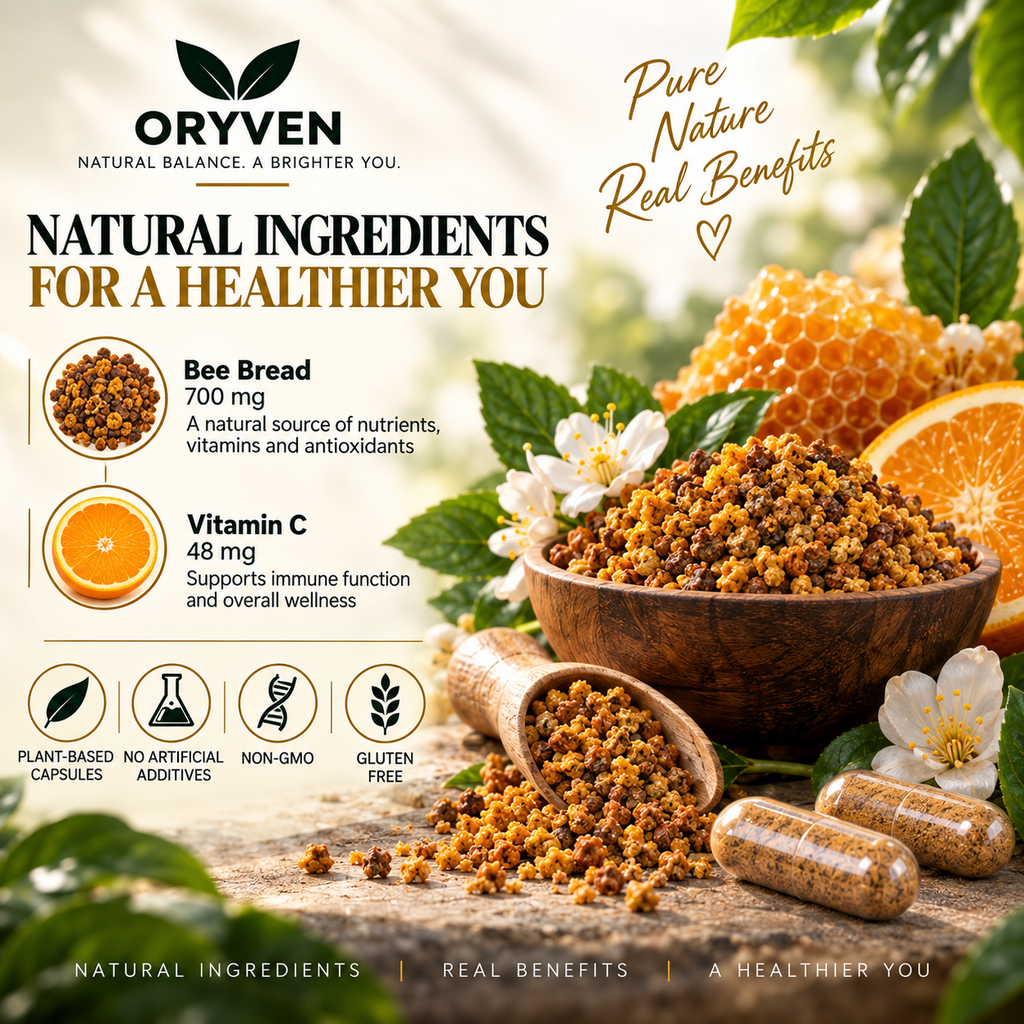 Bee Pearl Capsules Natural Immunity, Energy, And Skin Health Support