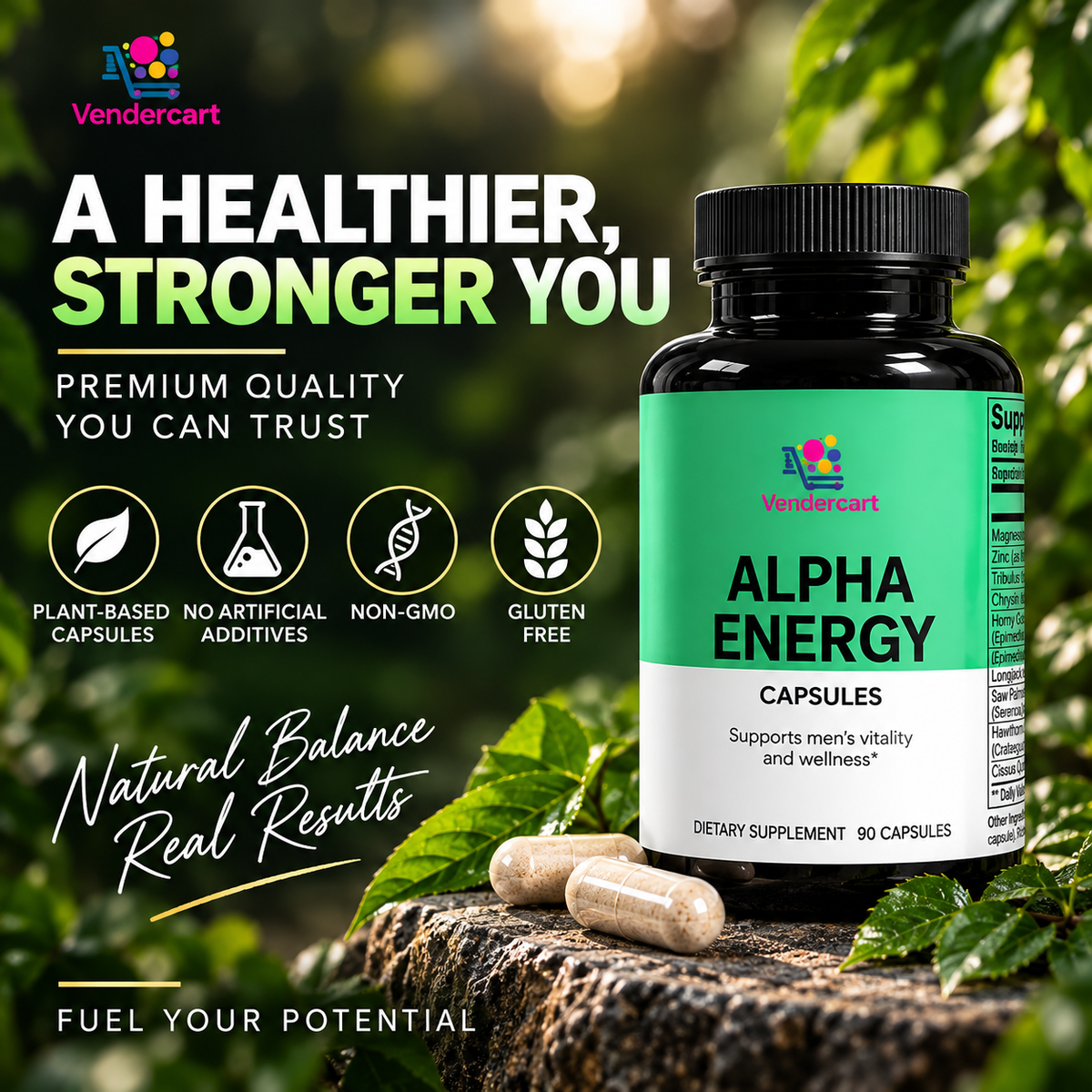ALPHA ENERGY TESTOSTERONE BOOSTER