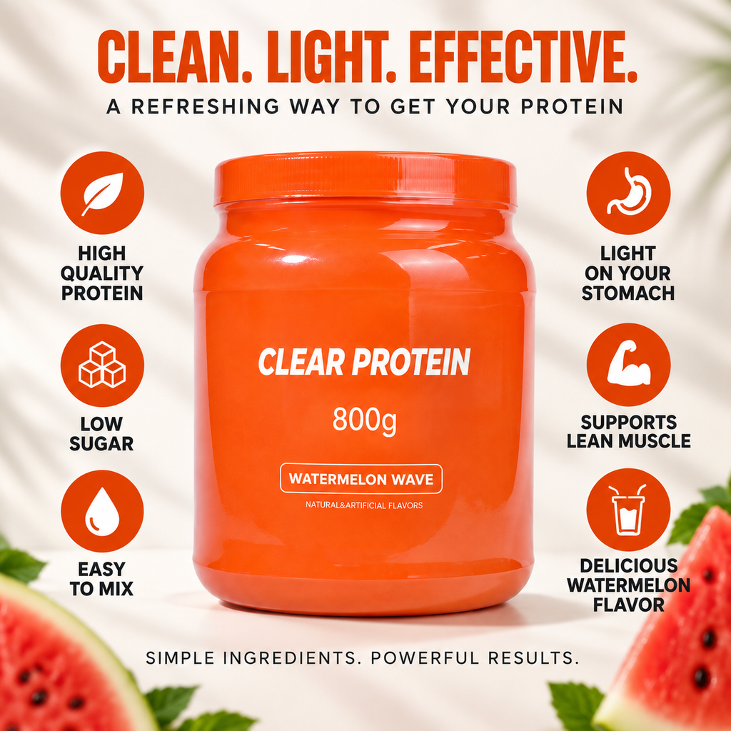 Clear Protein – Watermelon Wave – 800g