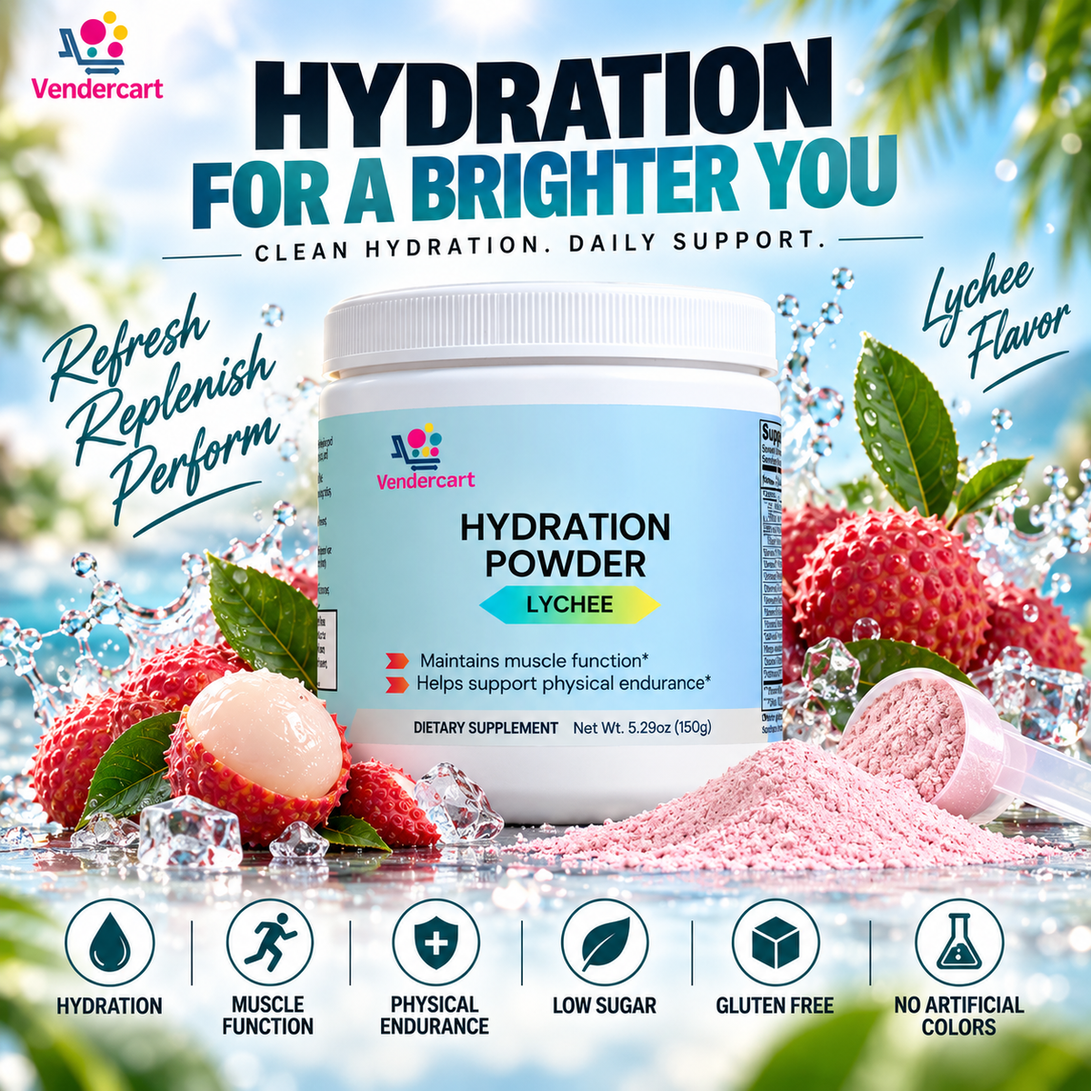 HYDRATION POWDER LYCHEE
