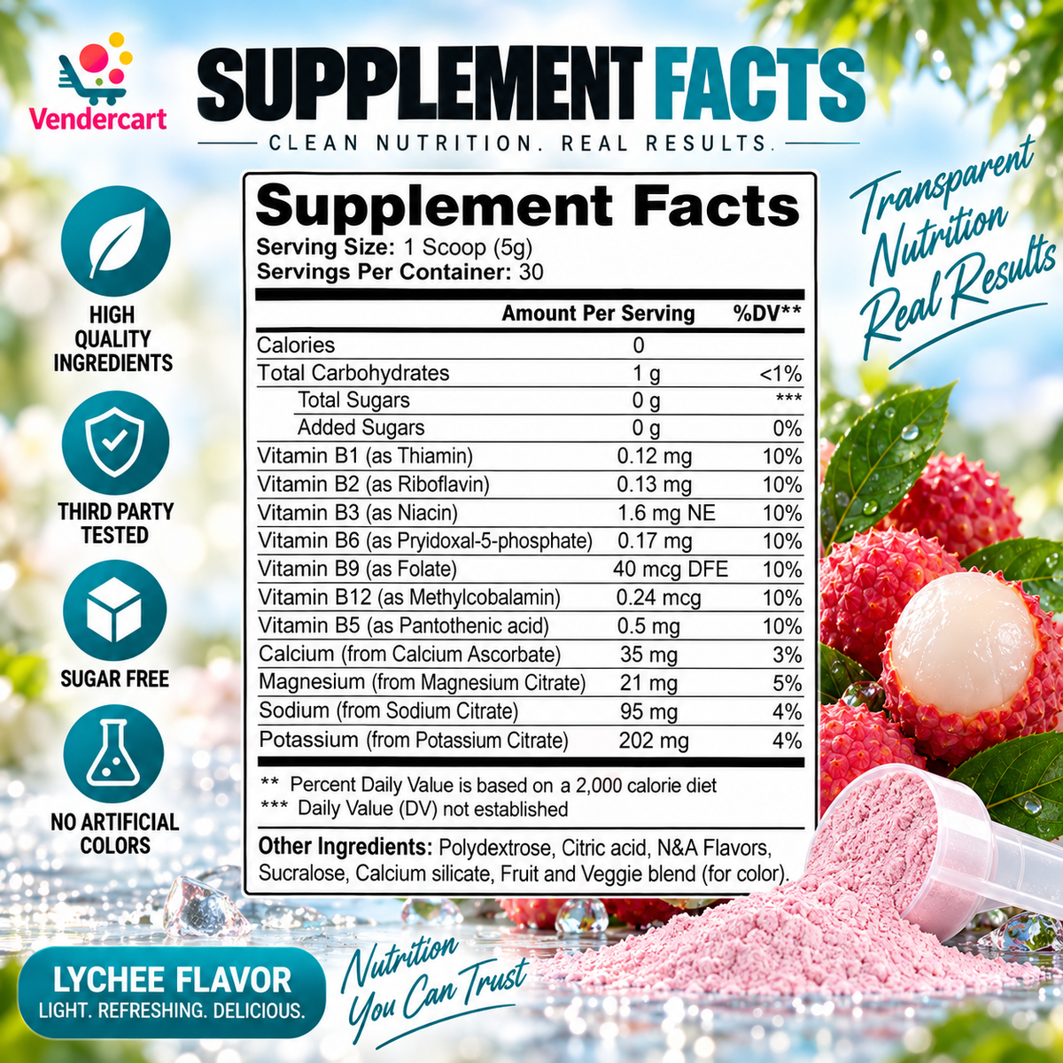 HYDRATION POWDER LYCHEE