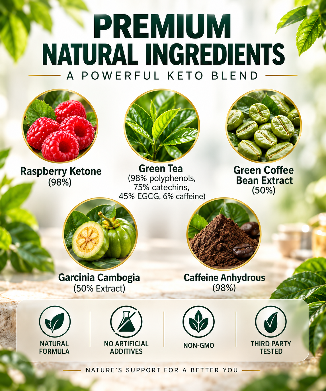 KETO 5 DIETARY SUPPLEMENT 60 CAPSULES