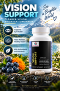 Vendercart Vision Support Supplement Eye Health, Visual Clarity, And Night Vision Boost