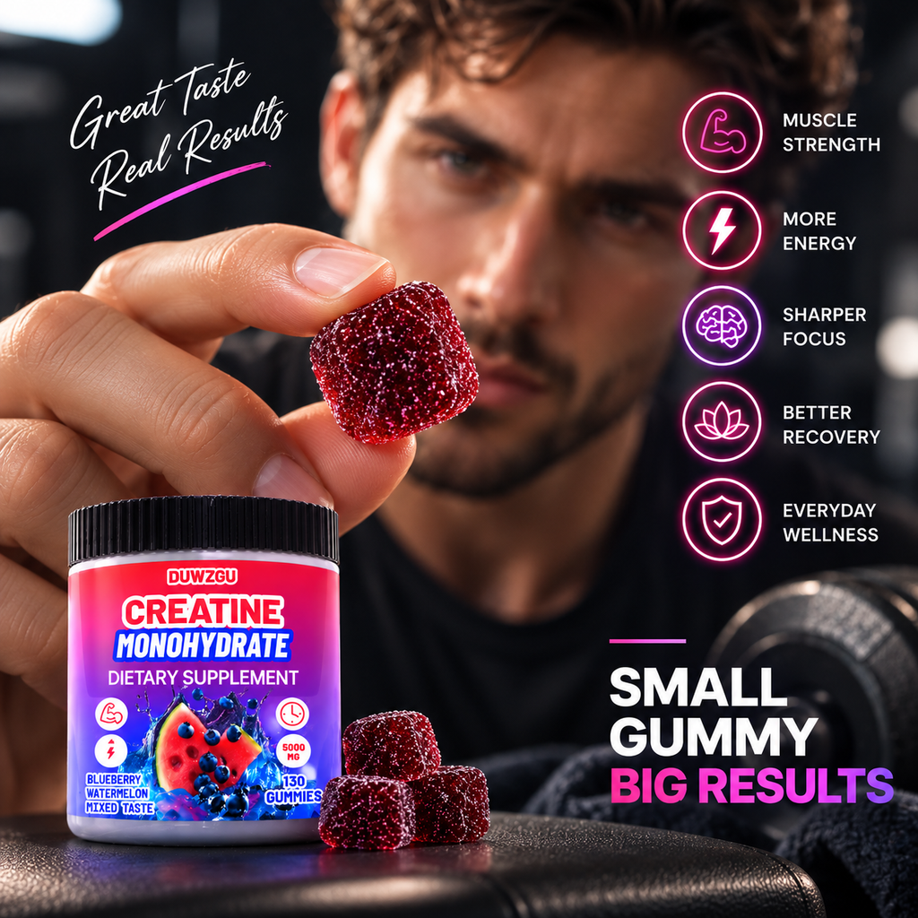 Creatine Monohydrate Soft Candy Complex Contains L-carnitine And Taurine