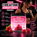 Creatine Monohydrate Gummies — 5,000 mg | Raspberry | 130 Gummies